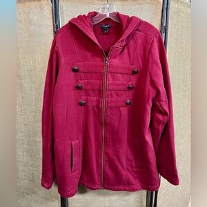 Torrid apps Size 2 Pea Coat Jacket Zip Up Buttons with Pockets